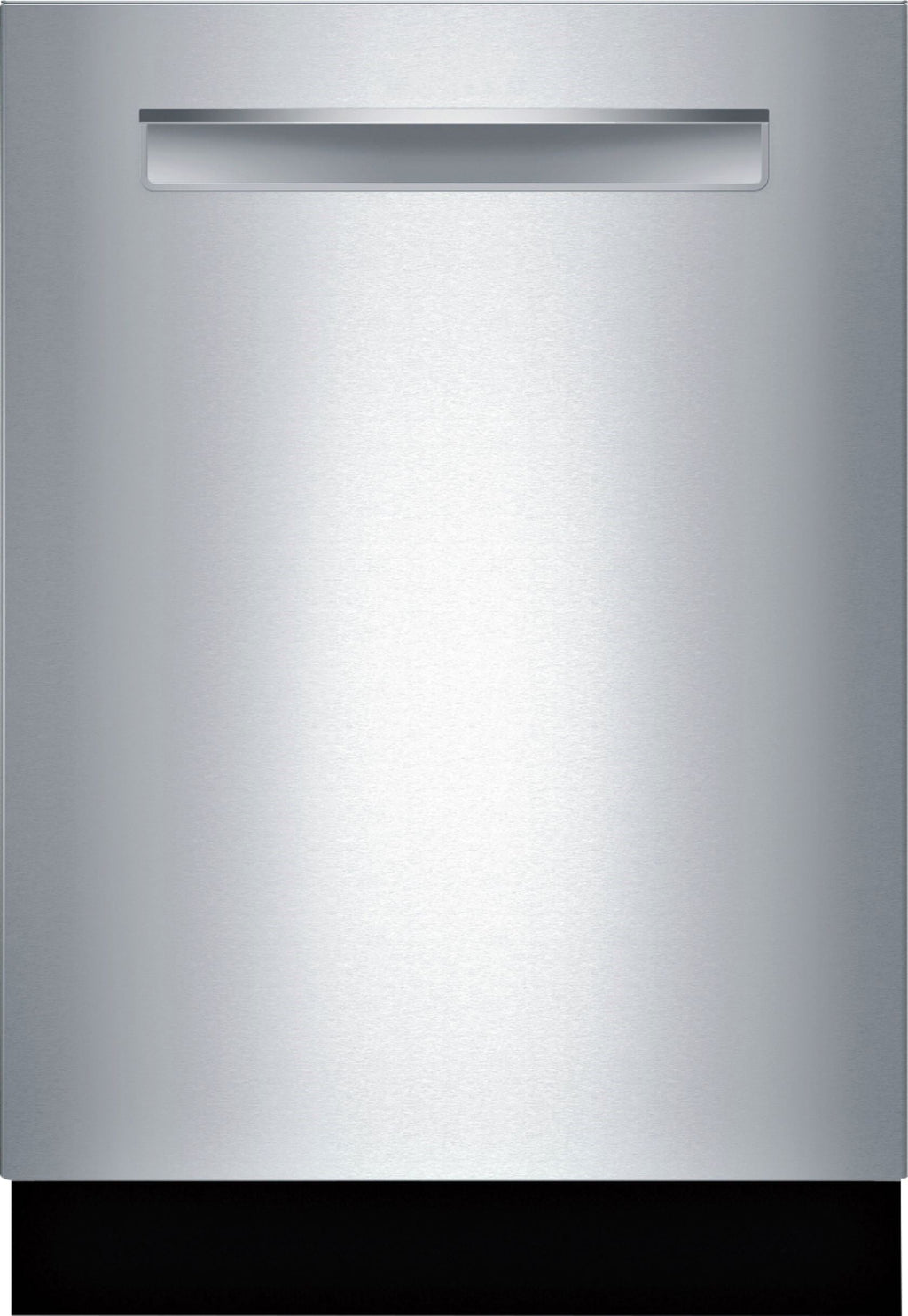 Bosch - 800 Series 24 Top Control Built-In Dishwasher with CrystalDry, Stainless Steel Tub, 3rd Rack, 42 dBa - Stainless steel