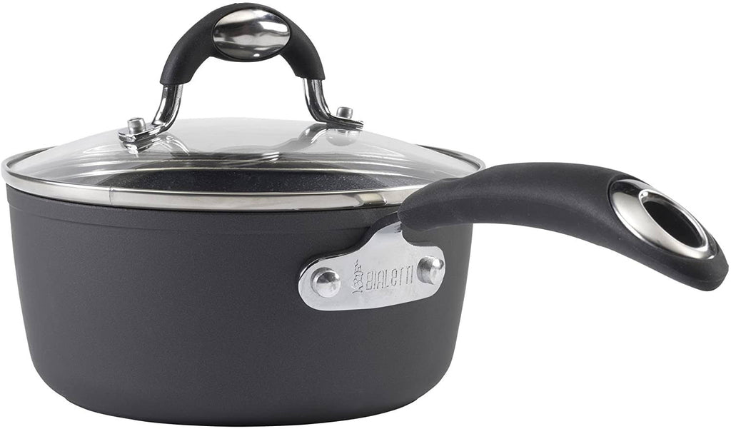 Bialetti Impact 10-Piece Black Nonstick Cookware Set