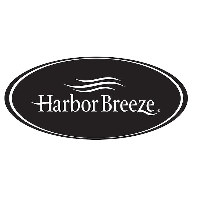 Harbor Breeze Beach Creek 44-in Brushed Nickel LED Indoor Downrod or Flush Mount Ceiling Fan with Light Remote (3-Blade)