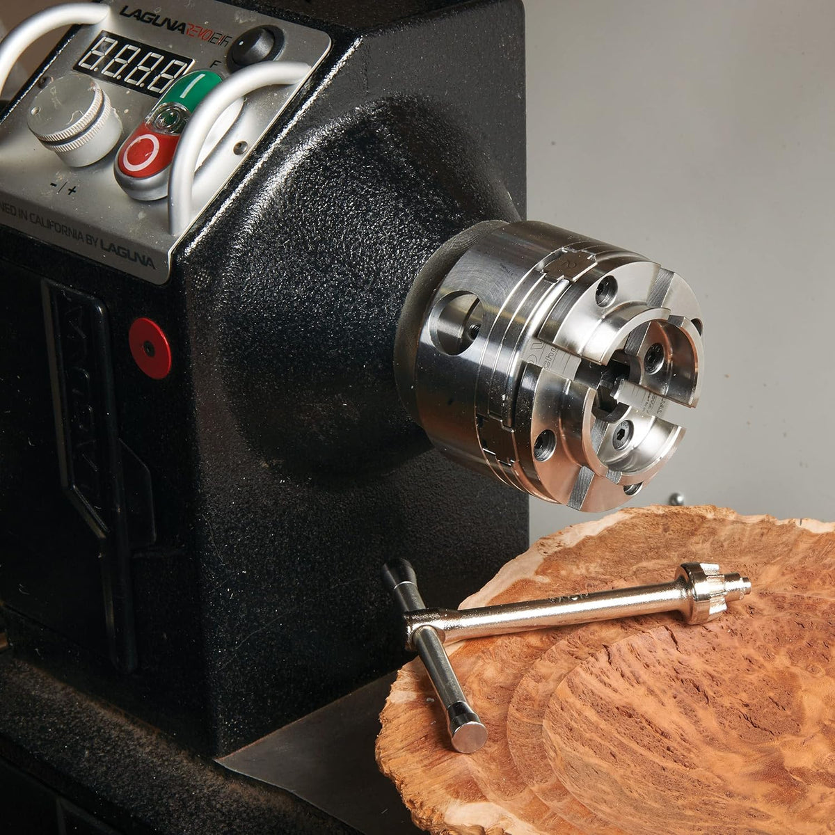 NOVA 48286 G3 Lite Wood Turning Chuck with JS50N Jaw (Insert type - requires Nova adapter insert to fit to lathe).
