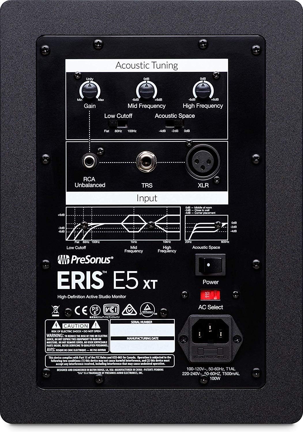 PreSonus AudioBox 96 Audio Interface (May Vary Blue or Black) Full Studio Bundle with Studio One Artist Software Pack with Eris 4.5 BT Pair Studio Bluetooth Monitors and 1/4?? Instrument Cable