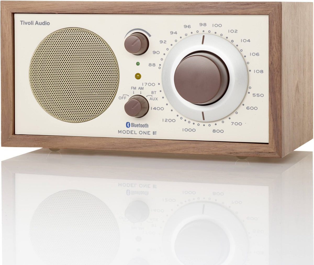 Tivoli Audio Model One Bluetooth AM/FM Radio (Walnut/Beige)