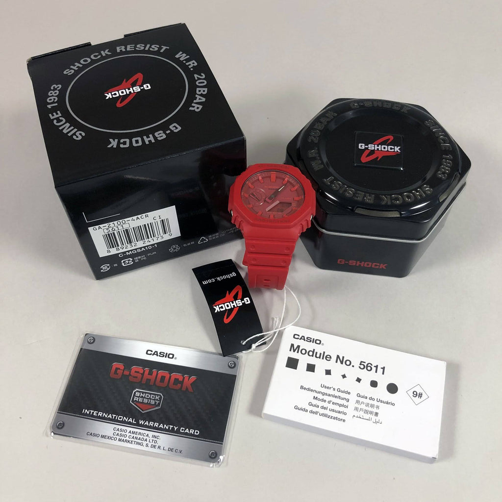 G-Shock GA2100-4A - Red