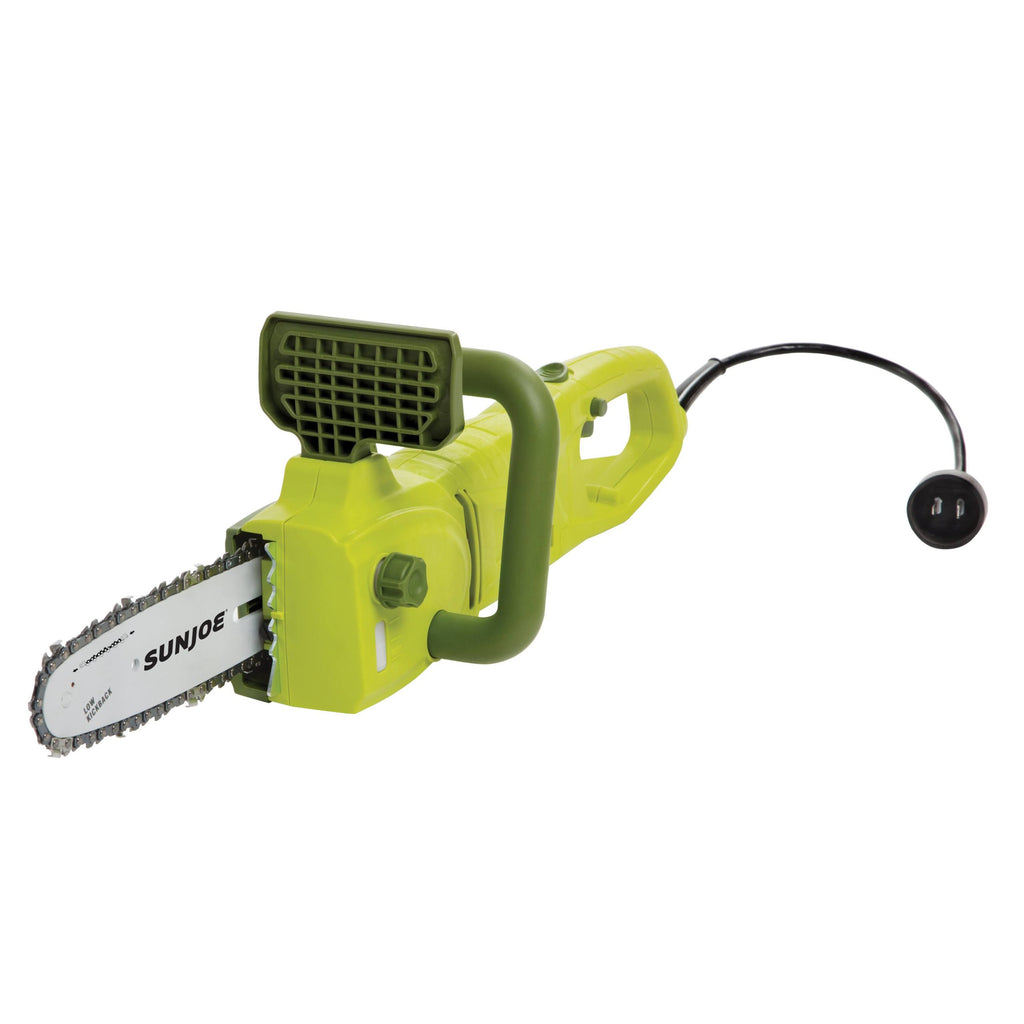 Sun Joe 8-Inch 8.0 Amp 2-in-1 Convertible Pole Chain Saw, Green, Swj806e