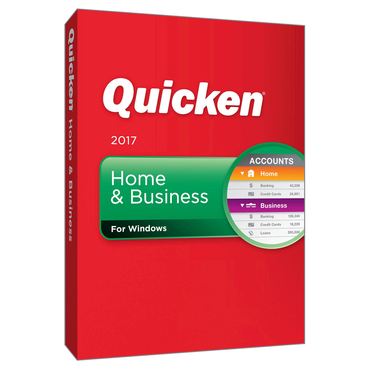 Quicken Home & Business 2017 - Box Pack