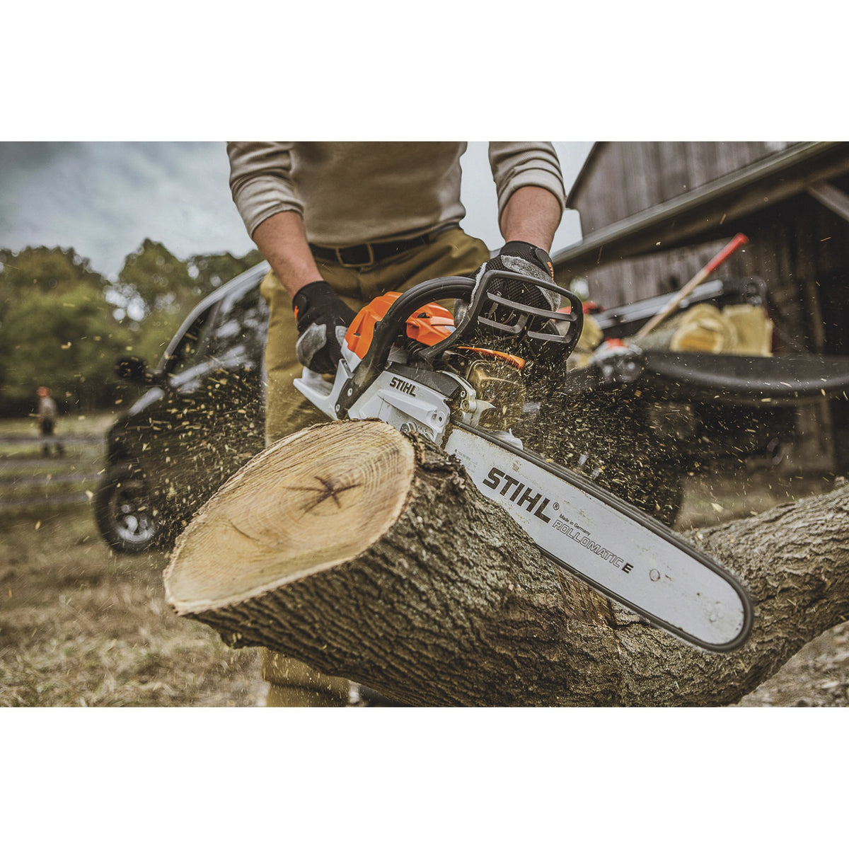 Stihl Gas-Powered Chainsaw, 18in. Bar, 50.2cc, 0.325in. Chain Pitch, Model# MS 261 C-M?18