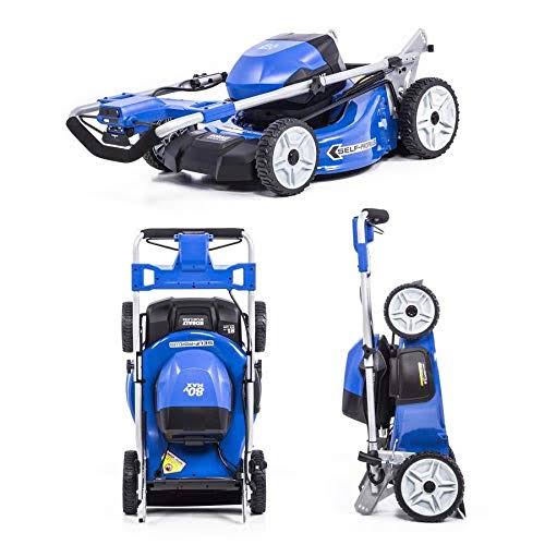 Kobalt 80-Volt Max Brushless Lithium Ion Self-Propelled 21-in Cordless Electric Lawn Mower KMP 6080-06