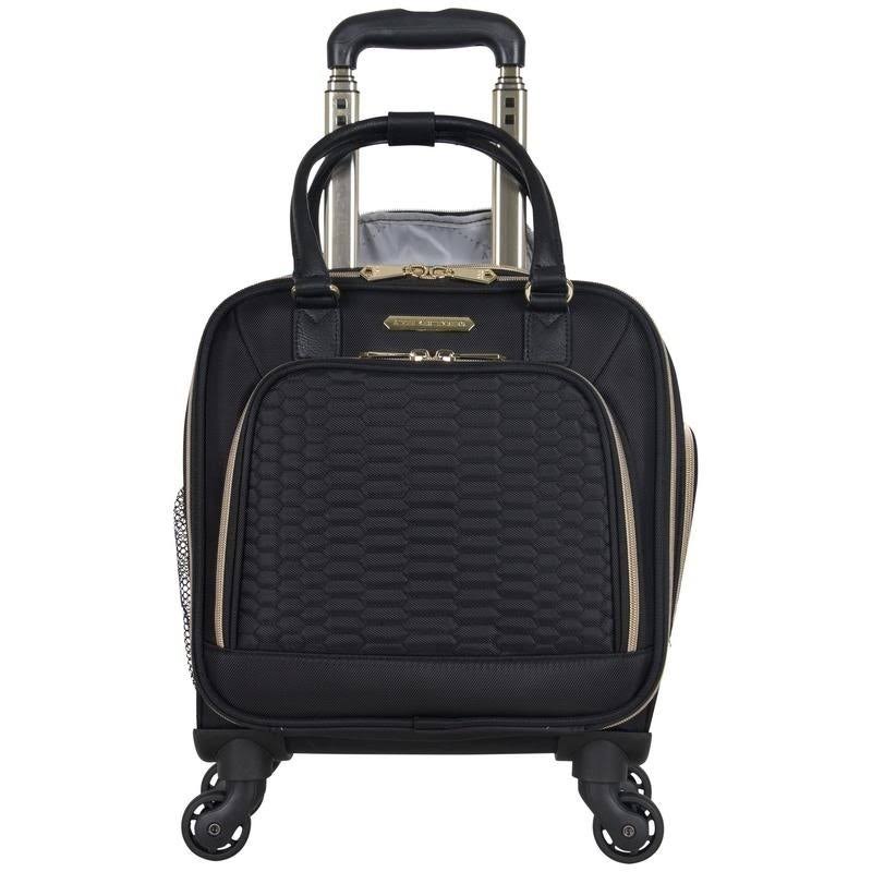 Aimee Kestenberg Florence Collection 4-Wheel Underseat Carry-On Teal