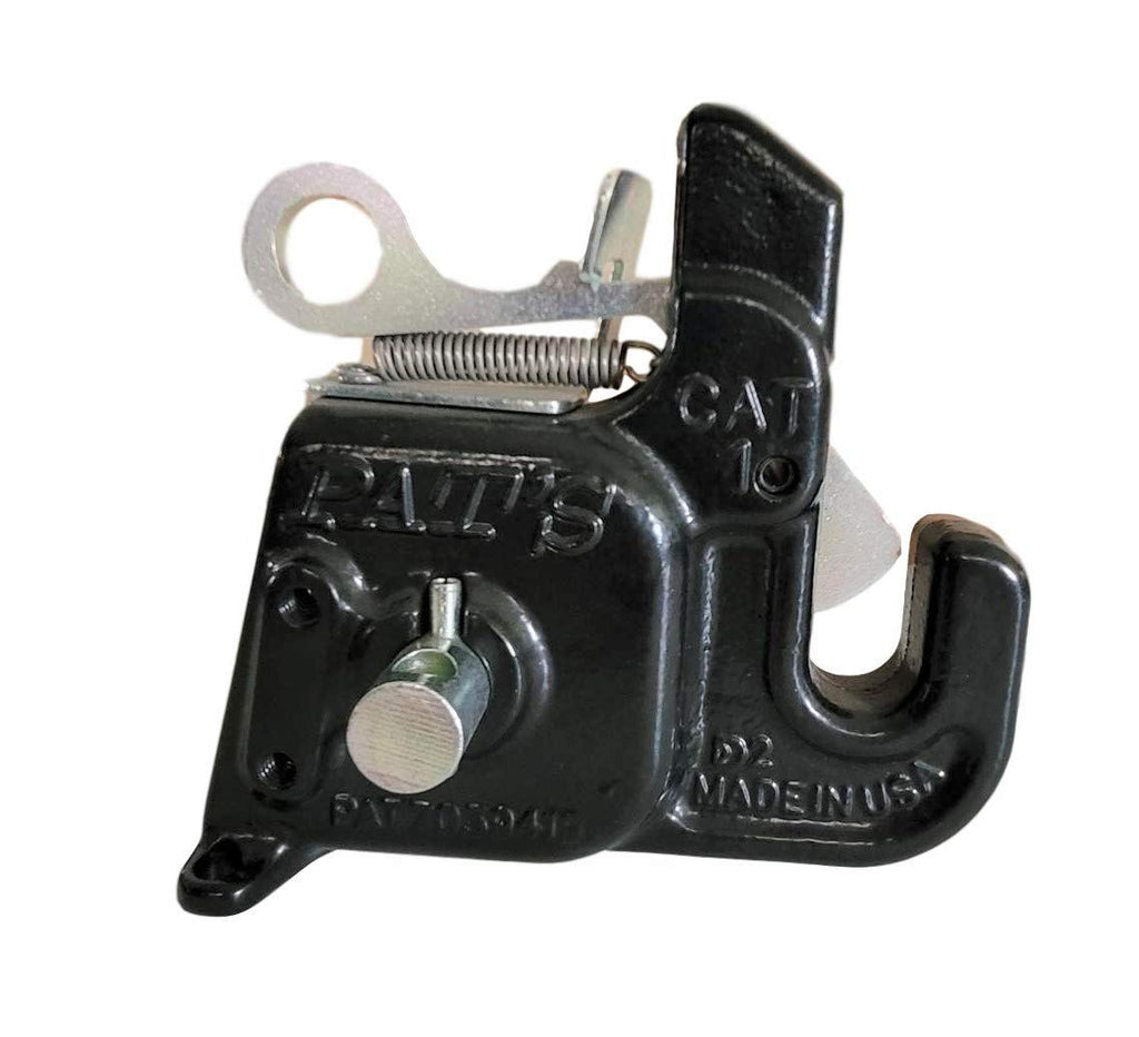 Pat's Easy Change with Stabilizer Bar - Best Quick Hitch System On The Market ?C Flexible, Durable and Affordable (CAT #1 Green)