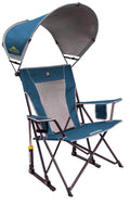 GCI Outdoor Sunshade Comfort Pro Rocker Chair, Blue