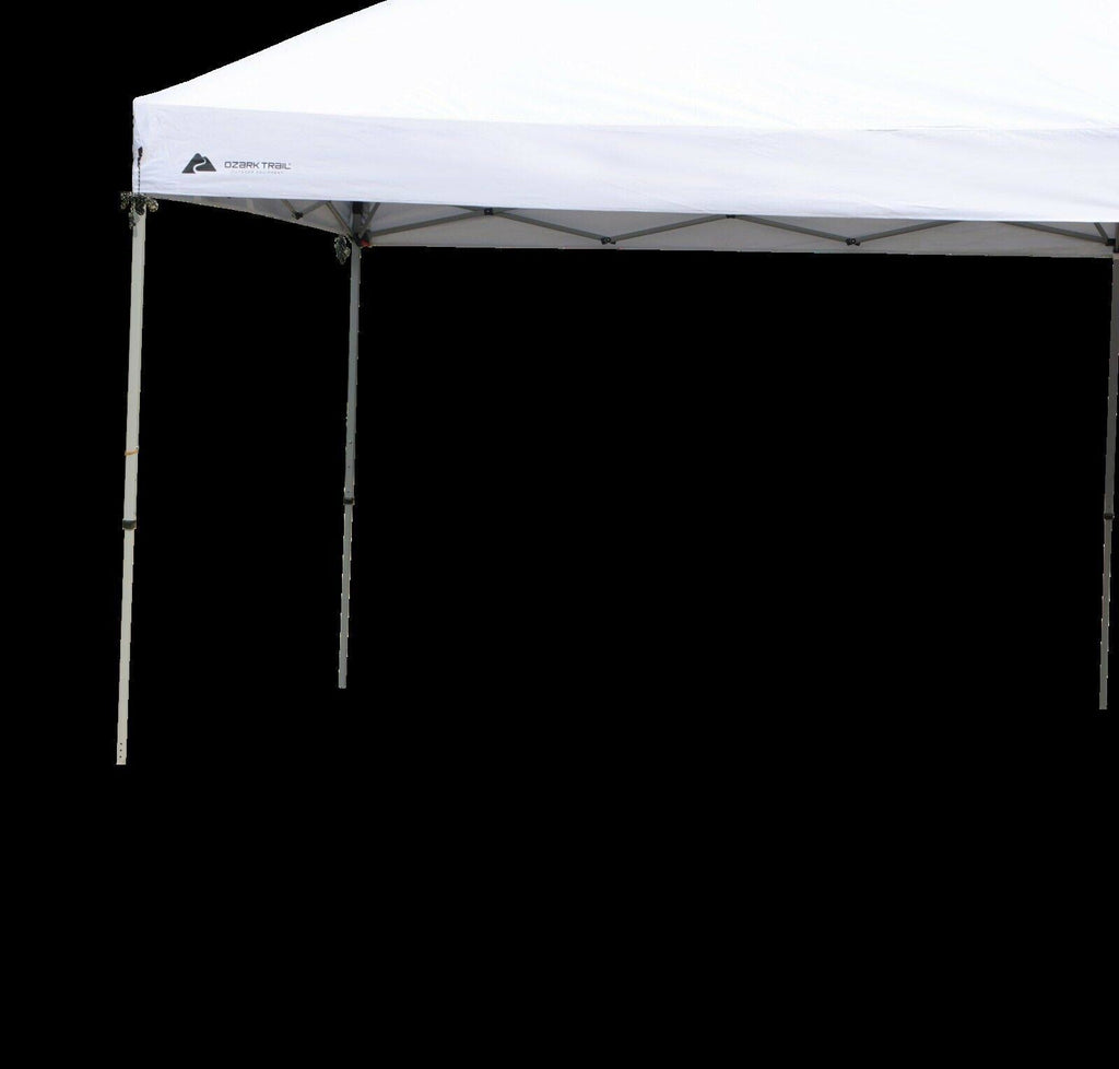 Ozark Trail 20x10 Straight Leg Instant Canopy (200 Sq. ft Coverage)