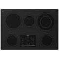 Whirlpool Gold 30x22 Electric Cooktop-Black-G9CE3065XB
