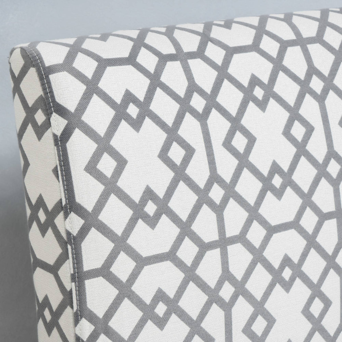 Set of 2 Kassi Accent Chair Geometric Patterned Gray - Christopher Knight Home