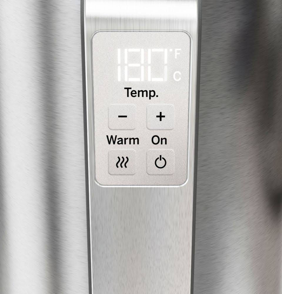 GE Cool Touch Kettle with Digital Controls Stainless Steel | G7KD15SSPSS