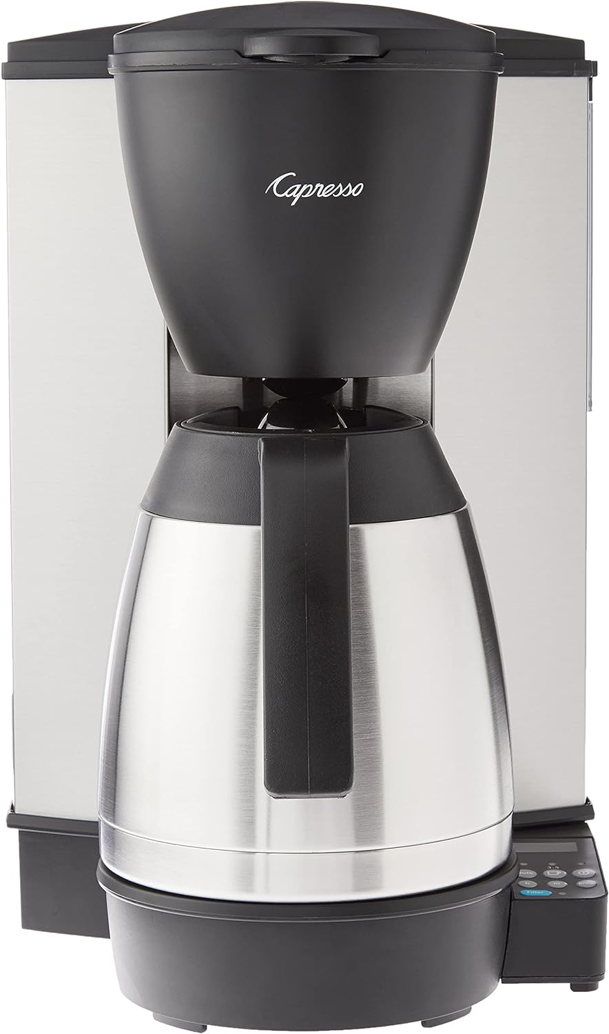 Capresso 485.05 MT600 Plus 10-Cup Programmable Coffee Maker with Thermal Carafe,Black