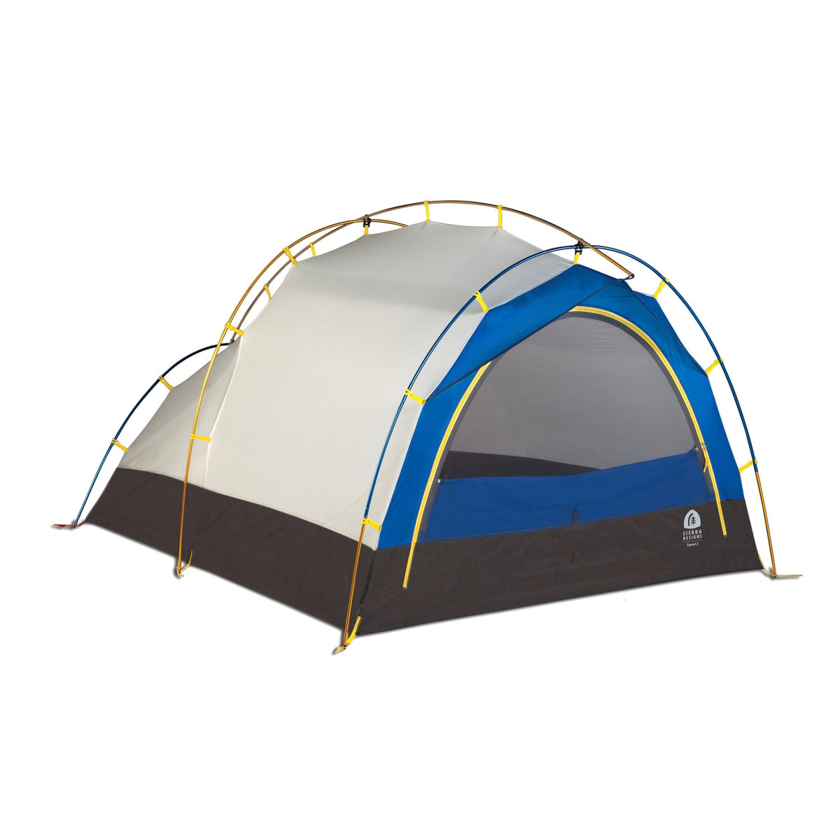 Sierra Designs Convert 2 Tent - 2 Person 4 Seasons-Yellow/Blue