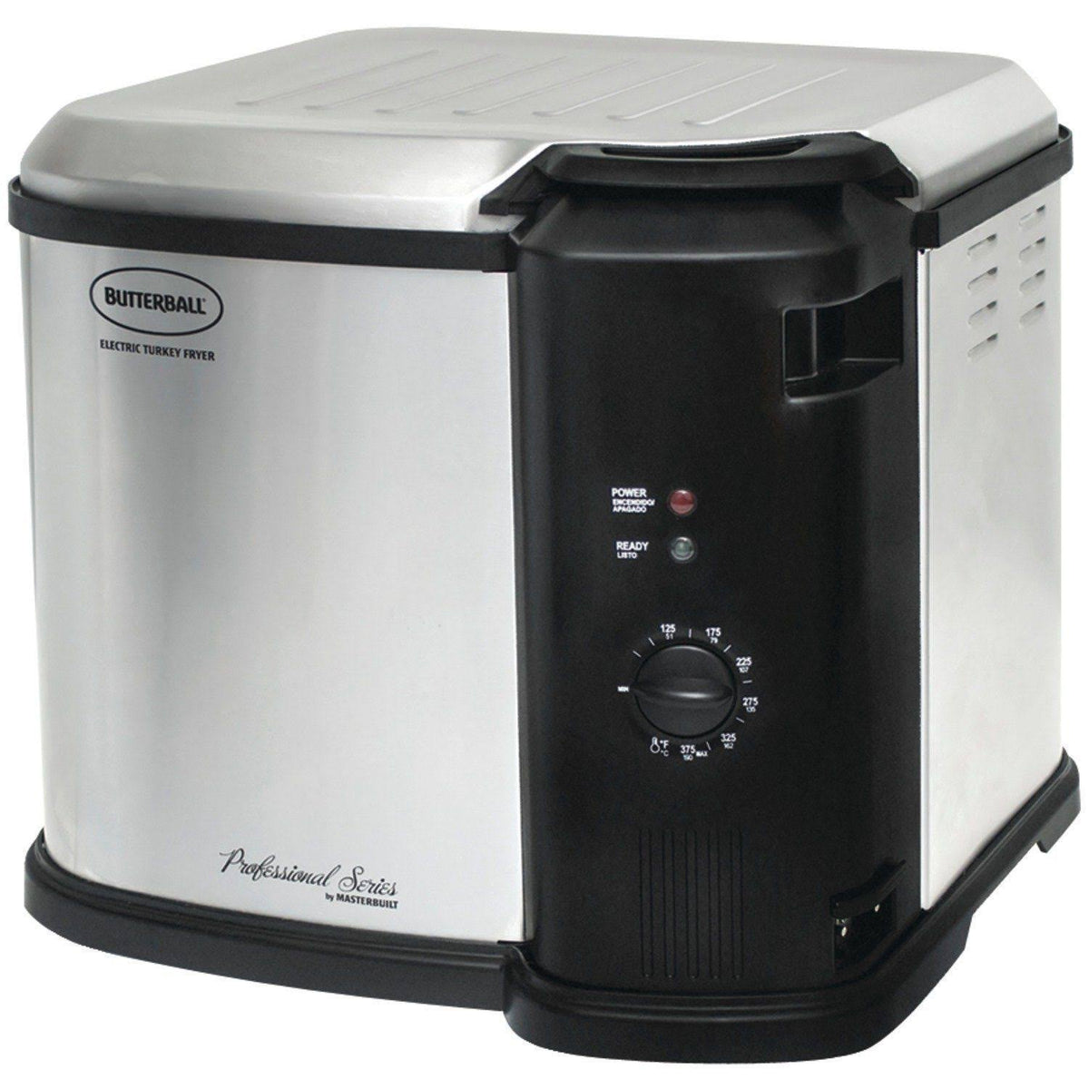 Masterbuilt Butterball Indoor Electric Turkey Fryer - 1650 W - Silver