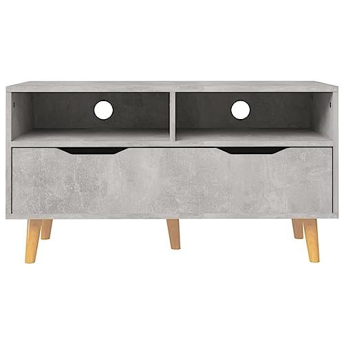 TV Stand, Center Console Storage Cabinet Small Console Table Low Tv Stand Suitable for Office Small Spaces Bedroom Living Room High Gloss White 35.4x15.7x19.1 Engineered Wood