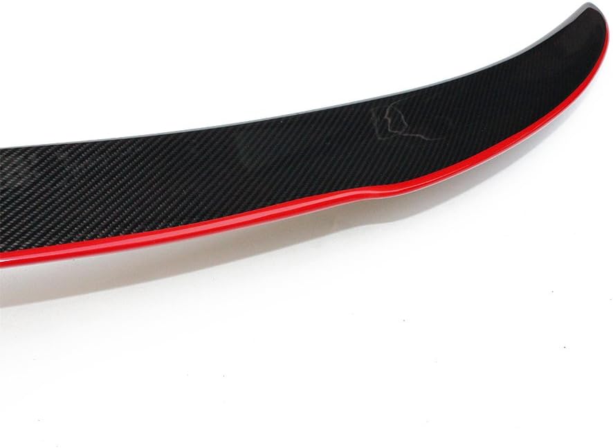 Mosion Auto FD Style Red Line Carbon Fiber Rear Spoiler for Mercedes-Benz CLA45 AMG W117 C117 CLA 250 180 260