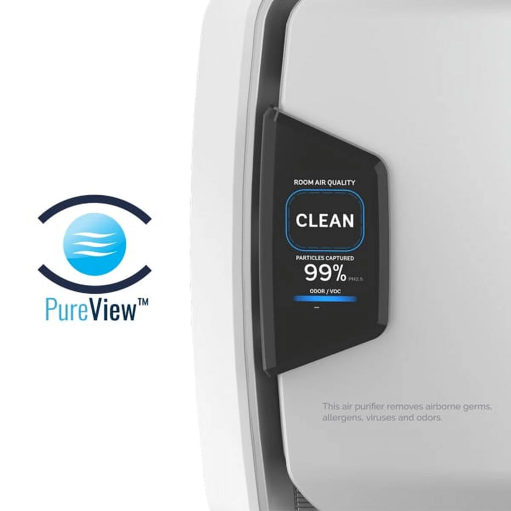 Fellowes AeraMax Pro AM4 PC Air Purifier, Hardwired Wall Mount, H13 True HEPA Filtration, PureView, 650-1100 sq ft
