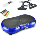 Wonder Maxi 3D Vibration Plate Exercise Machine, Whole Body Workout Vibration Fitness Platform with Dual Motor Oscillation?? Remote Control and Resistance Bands for Weight Loss Toning