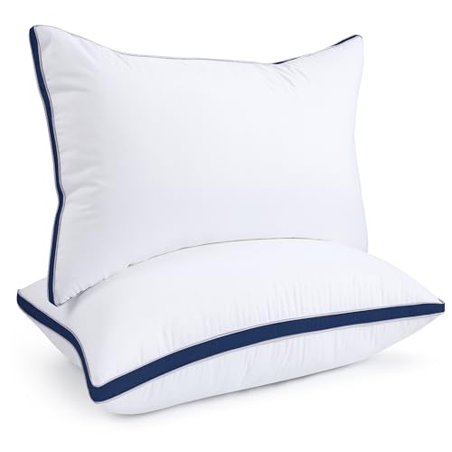 viewstar Bed Pillows King Size Set of 2, Hotel Quality, Down Alternative Big Pillow for Back, Stomach or Side Sleepers, Firm