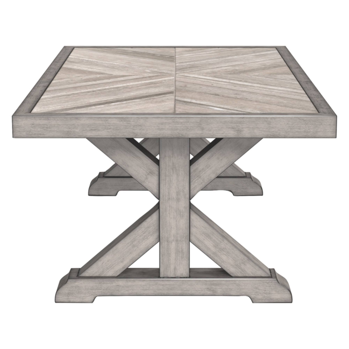 Beachcroft Rectangular Cocktail Table - Beige - Outdoor by Ashley