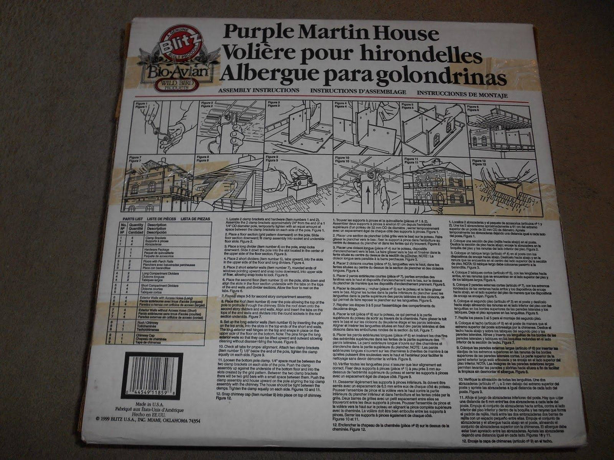 Bergan Purple Martin House