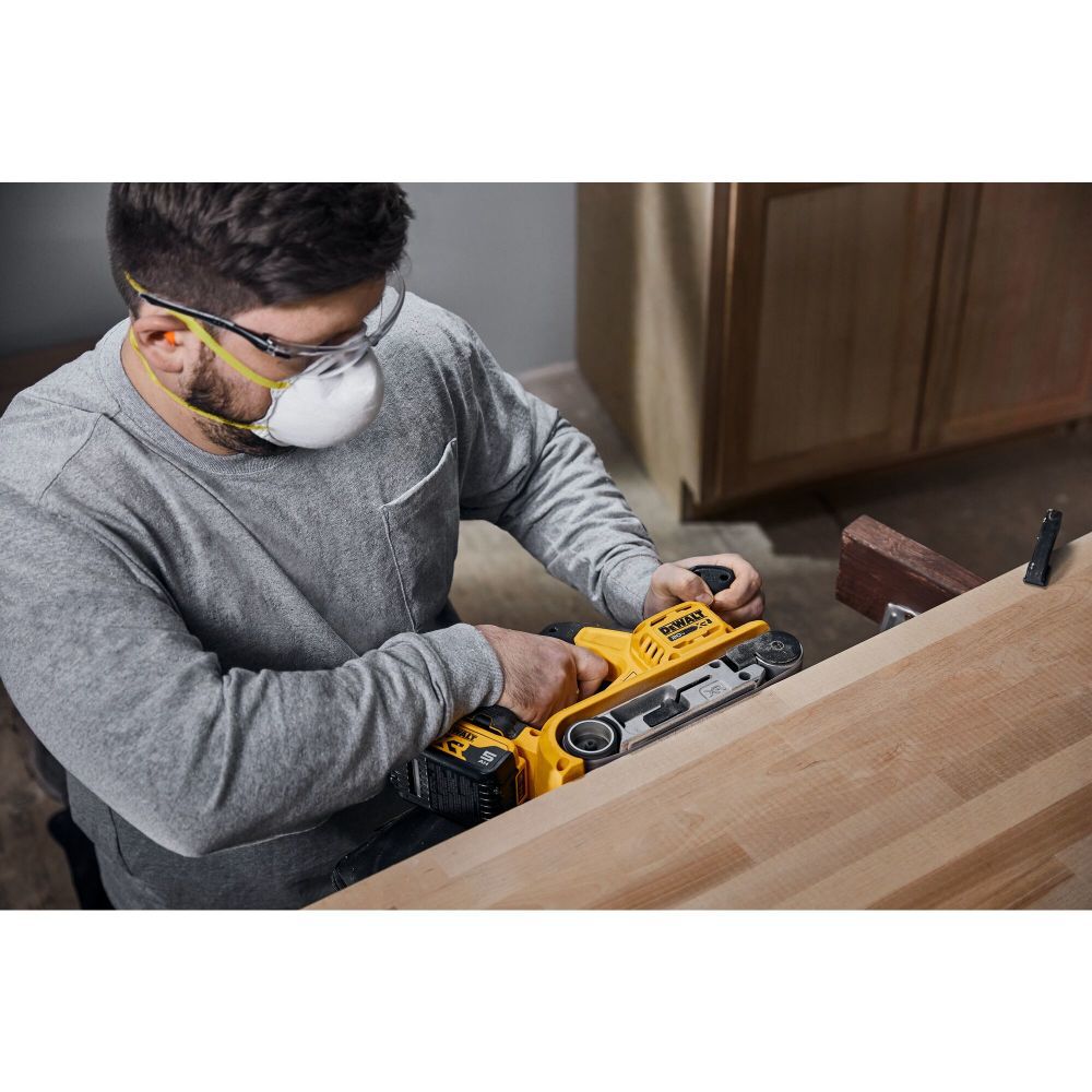 DEWALT XR 20V Max 3x21 Belt Sander DCW220B from DEWALT