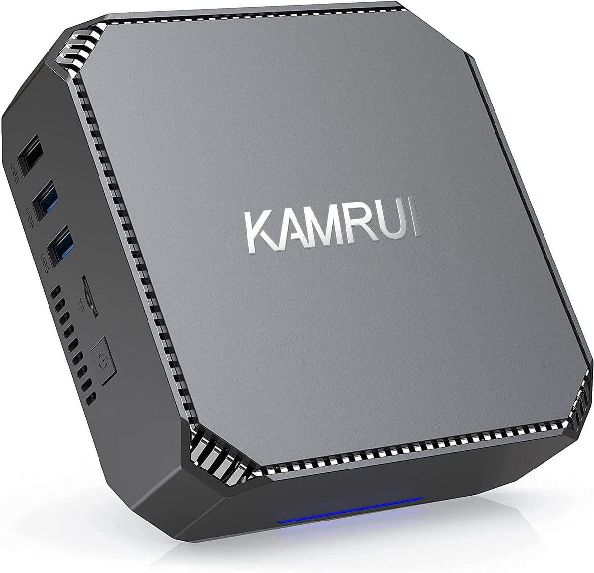 KAMRUI AMD Ryzen 7 3750H Mini PC, Windows 11 Pro 16GB RAM 512GB SSD Micro Desktop Computers,Radeon RX Vega 10 Graphics,DP 4K UHD Dual Screen,Small Form Factor for Office,Video Editing,Light Gaming