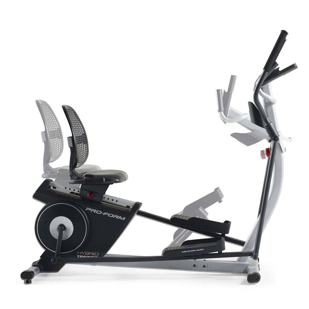 Proform PFEL03815 Hybrid Elliptical u0026 Recumbent Bike Home Gym Home Trainer Bike