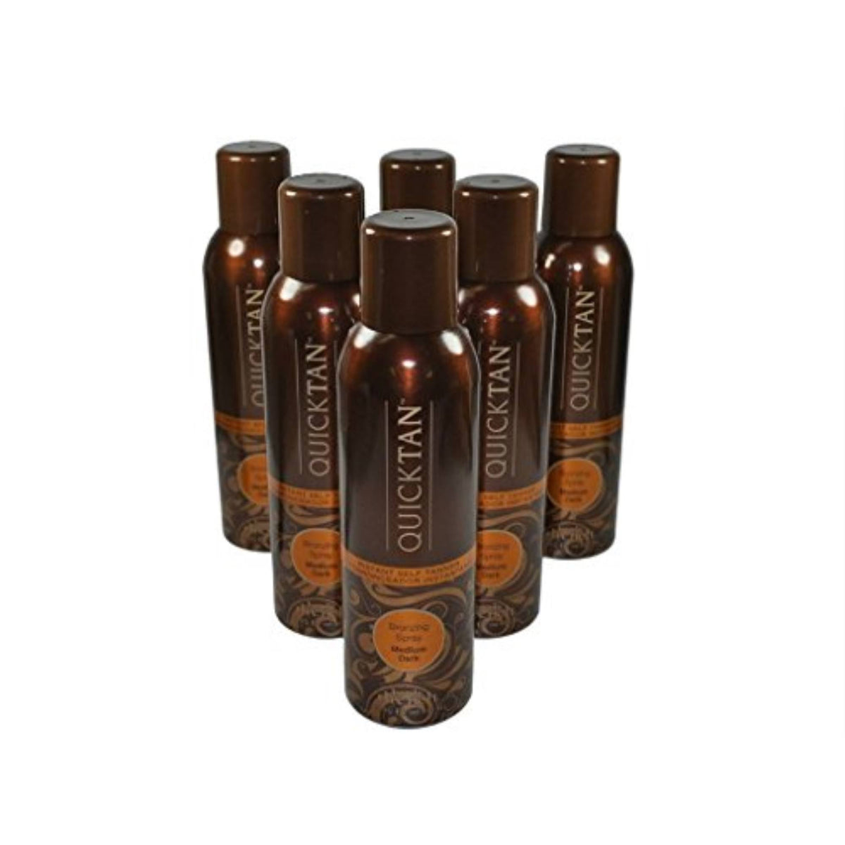 Body Drench Quicktan Quick Tan Bronzing Spray Medium Dark The Perfect Ultra Bronzing Self-Tanner A Fast-Drying Formula - Size 6