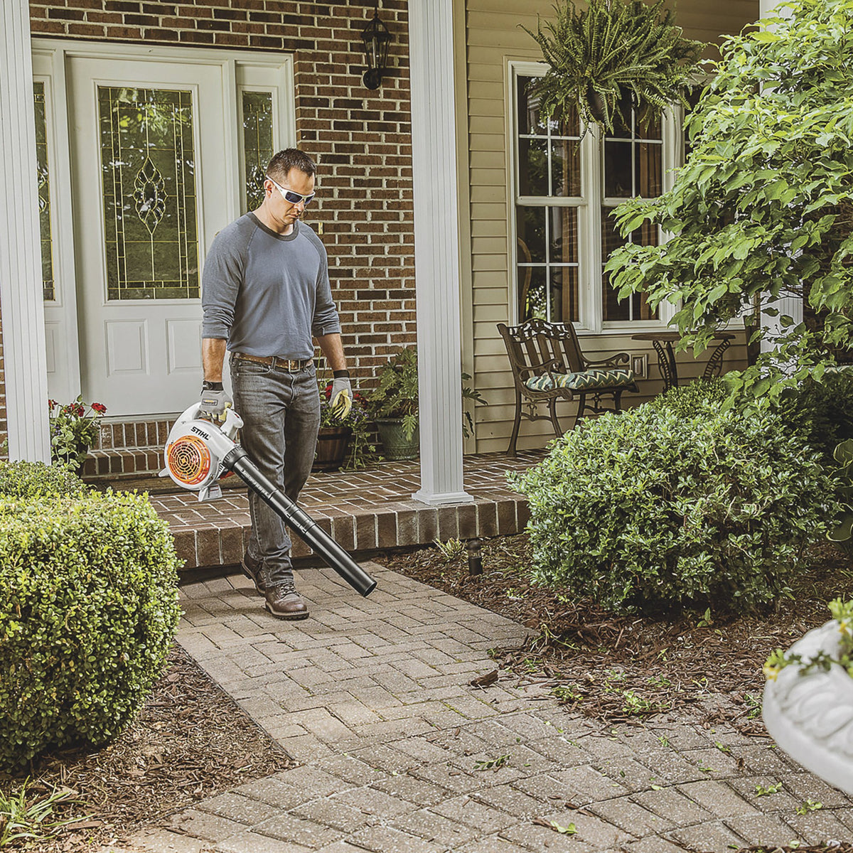 Stihl Gas-Powered Handheld Blower ?? 27.2cc, 412 CFM, Model# BG 56 C-E