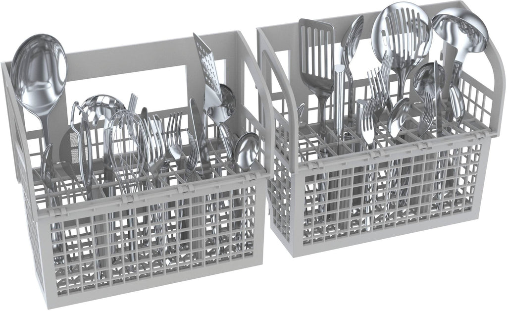 Bosch - 800 Series 24 Top Control Built-In Dishwasher with CrystalDry, Stainless Steel Tub, 3rd Rack, 40 dBa - Stainless steel