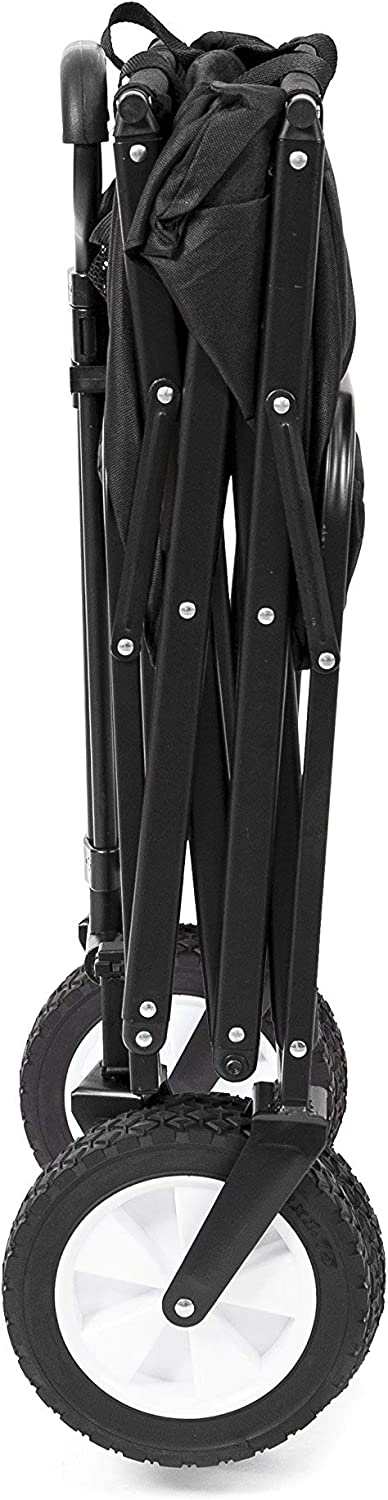 MacSports Collapsible Folding Outdoor Utility Wagon?? Black