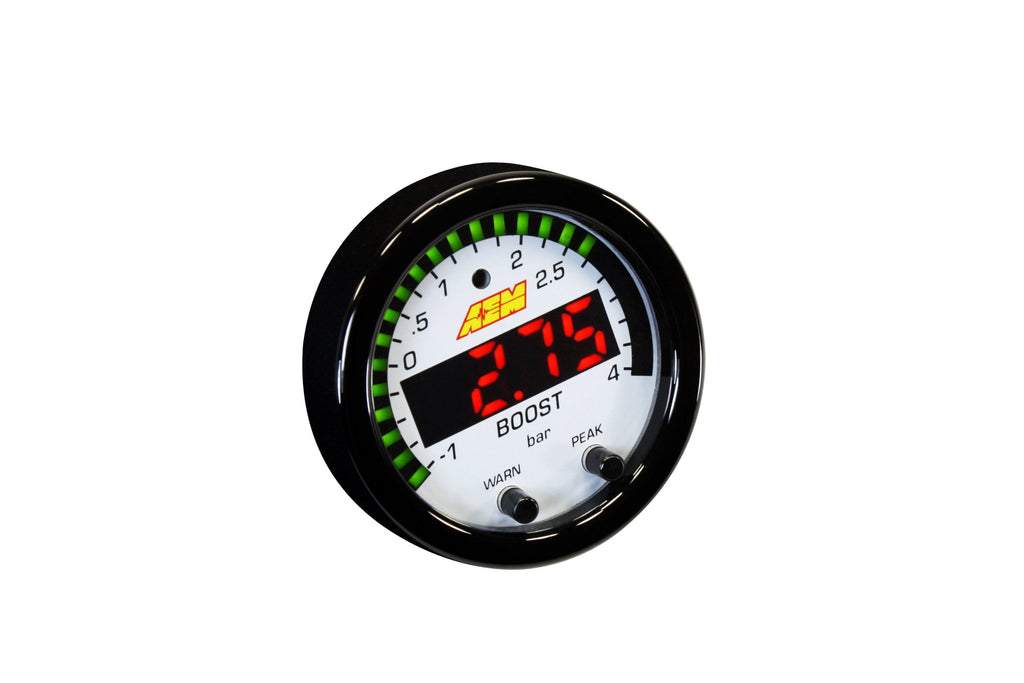 AEM 30-0308 X-Series Boost Pressure Gauge