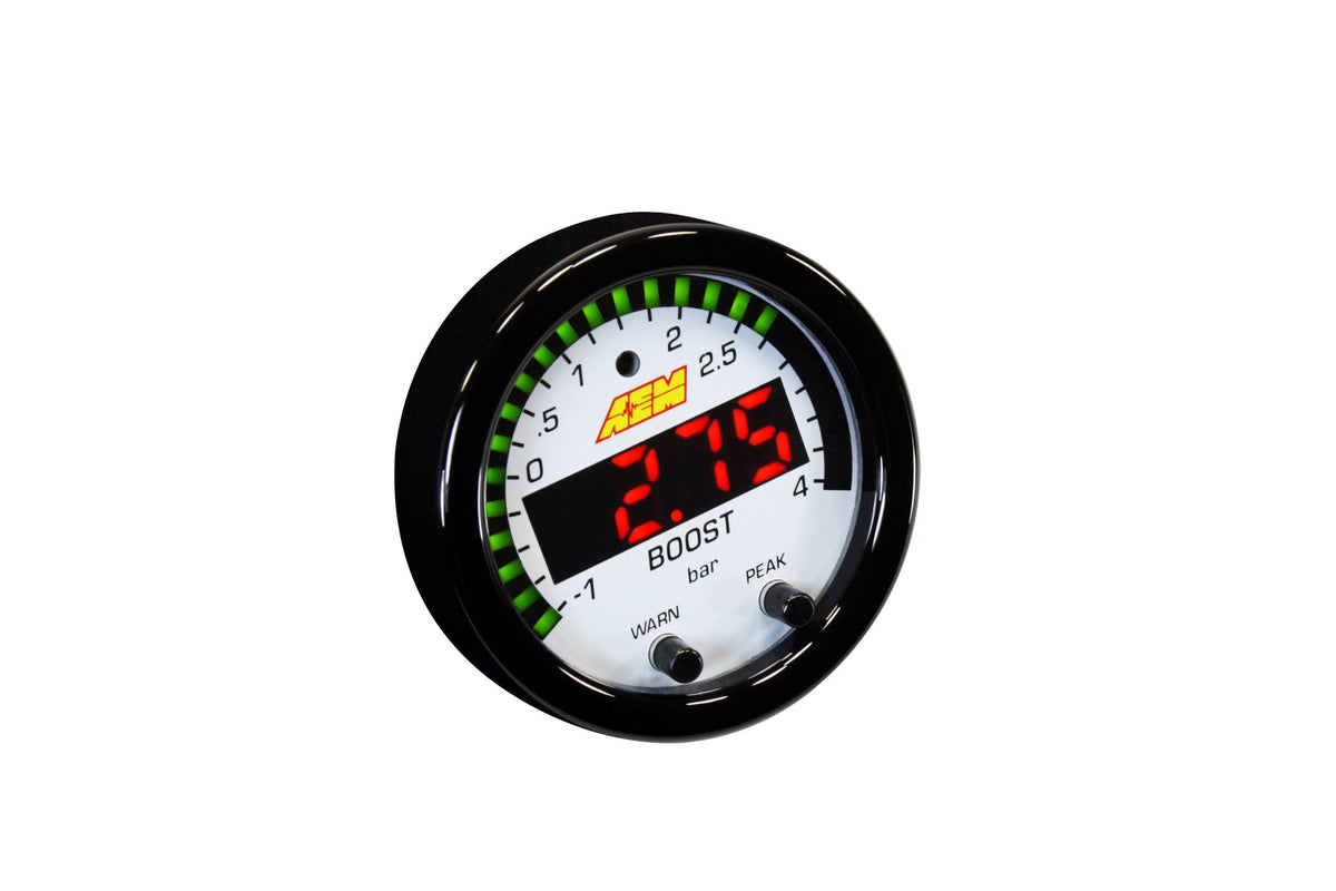 AEM 30-0308 X-Series Boost Pressure Gauge