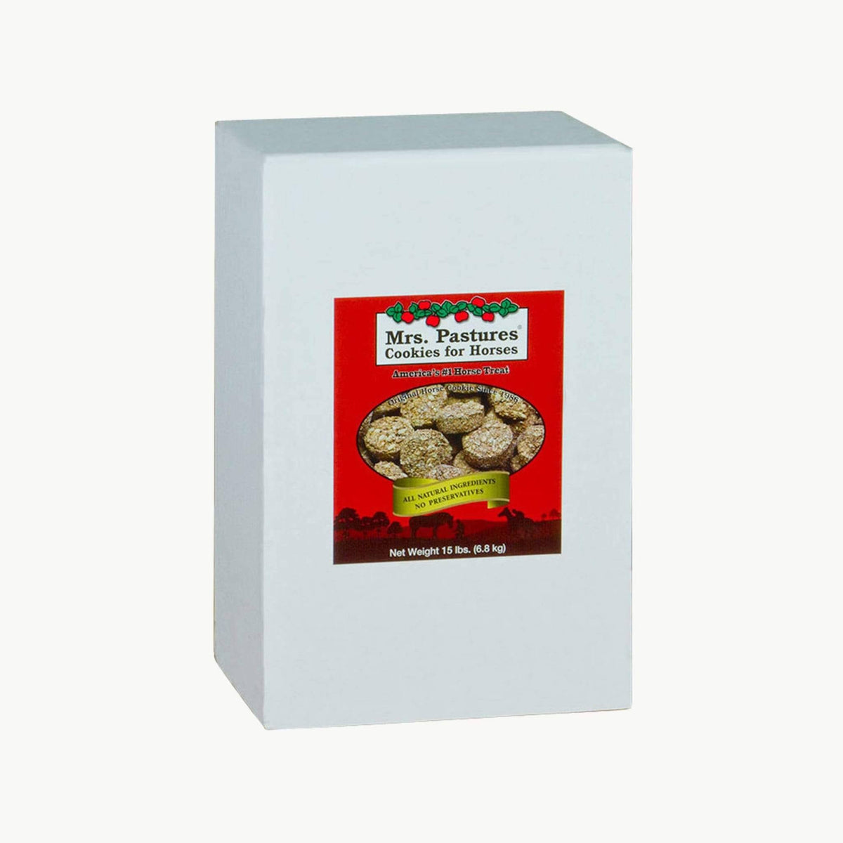 Mrs Pastures Horse Cookies Refill Box 35 lb
