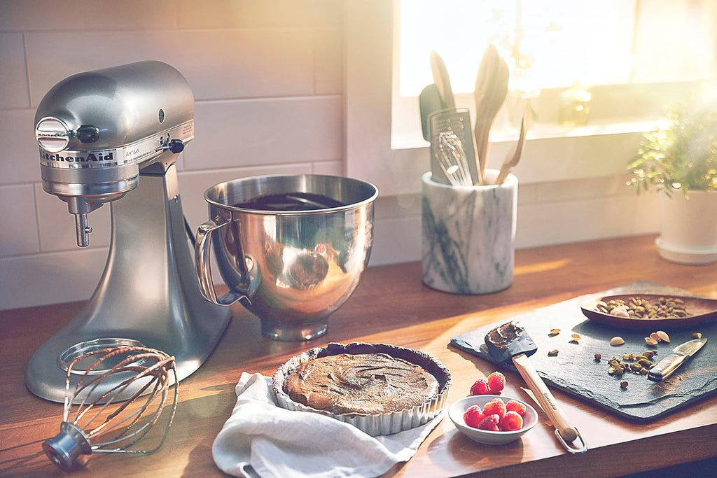 KitchenAid Artisan Series 5 Quart Tilt Head Stand Mixer with Pouring Shield KSM150PS, Cast Iron