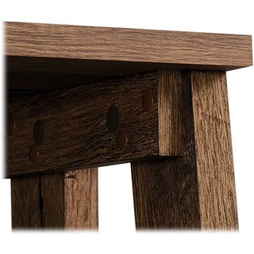 Sauder Trestle 5-Shelf Bookcase - Vintage Oak