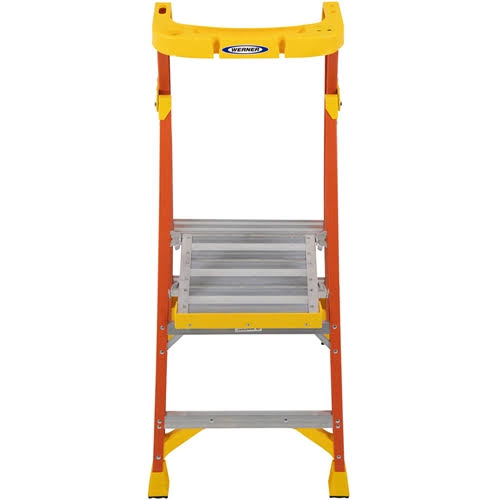 Werner PD6202 | 2 ft Fiberglass Podium Ladder / Type iA 300 lb Rating