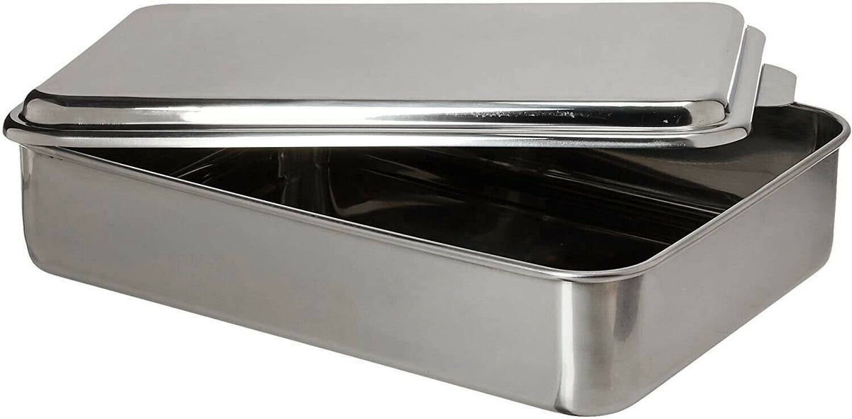 Lindy&s 8W44 Stainless Steel 9 x 13 Inches Covered Cake Pan