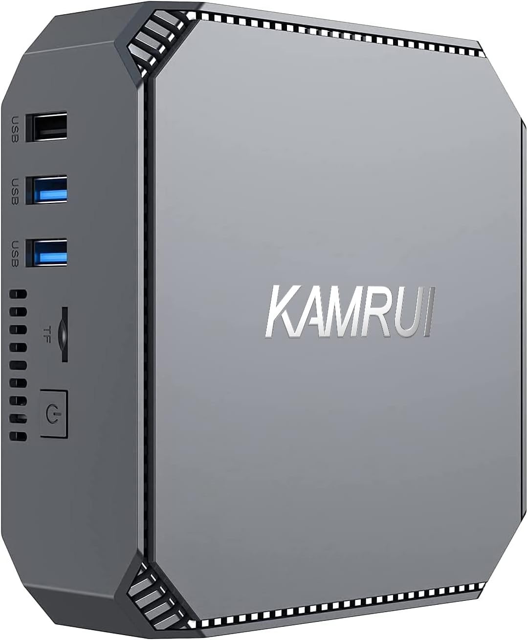 KAMRUI AMD Ryzen 7 3750H Mini PC, Windows 11 Pro 16GB RAM 512GB SSD Micro Desktop Computers,Radeon RX Vega 10 Graphics,DP 4K UHD Dual Screen,Small Form Factor for Office,Video Editing,Light Gaming