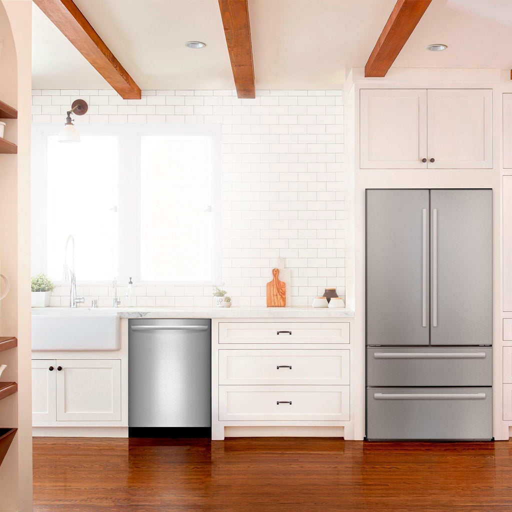 Bosch - 800 Series 24 Top Control Built-In Dishwasher with CrystalDry, Stainless Steel Tub, 3rd Rack, 42 dBa - Stainless steel
