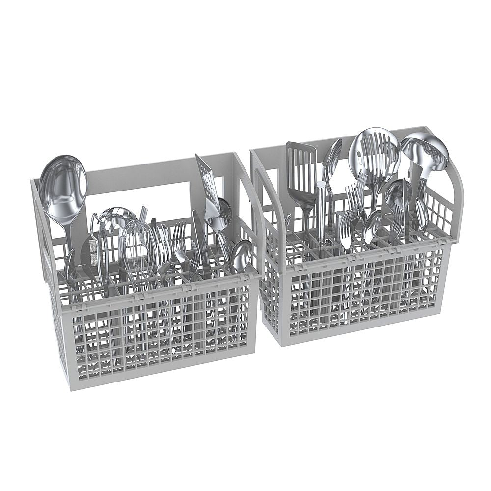 Bosch - 800 Series 24 Top Control Built-In Dishwasher with CrystalDry, Stainless Steel Tub, 3rd Rack, 42 dBa - Custom Panel Ready