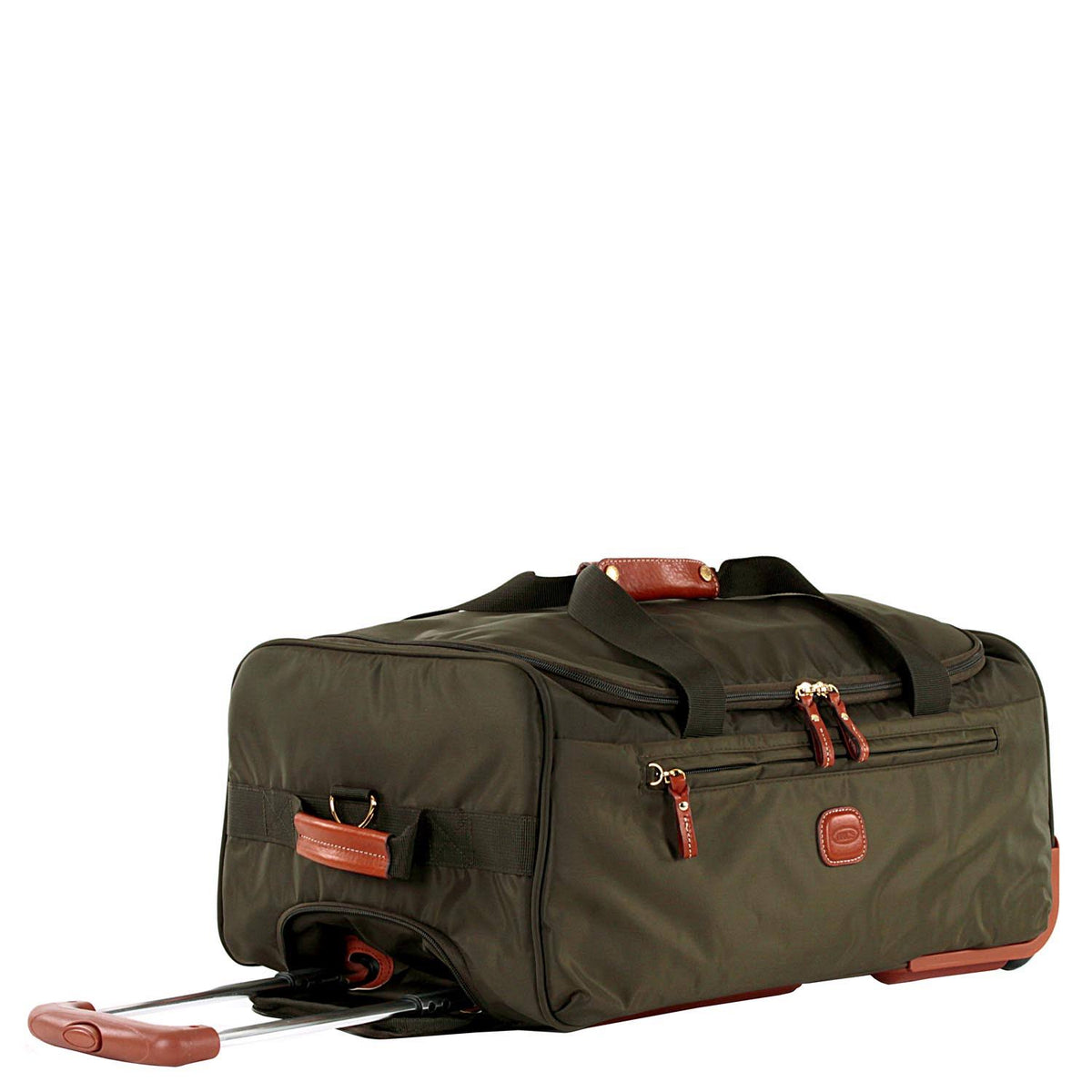 Bric&s x Bag 21x22 Carry on Rolling Duffle Bag Violet