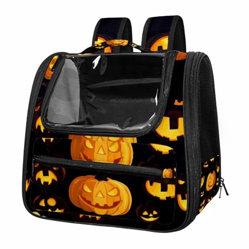 Halloween Pet Carrier Airline Approved Pet Carrier Bag Dog Carrier for Small Medium Cats Dogs Puppies Kitten