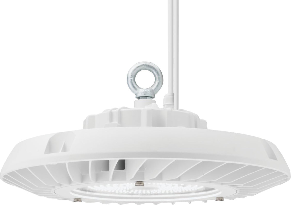 Lithonia Lighting 24L 50K 80CRI WH Light, 5000k, 181.6 watts JEBL LED High Bay, Daylight