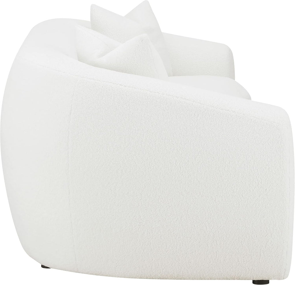 Coaster Home Furnishings Isabella Upholstered Tight Back Sofa White