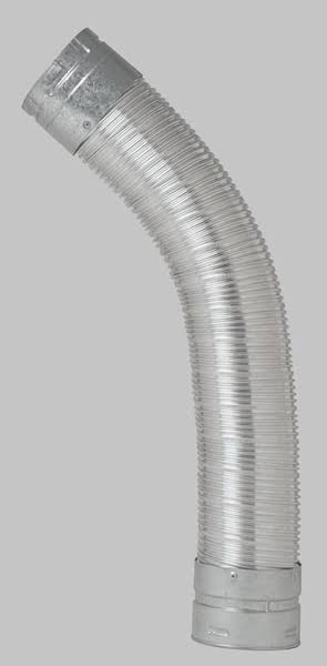 Metal-Fab MDWF0302 B-FLEX Double-Wall Flexible Type B Vent Pipe Length - 3 inch Diameter x 2 Foot
